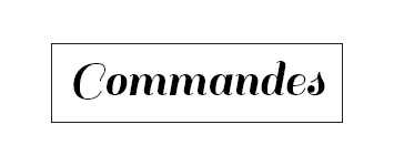 Commandes